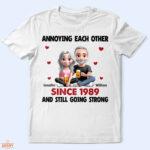 Effect Couple Annoying Each Other - Supsuppy T Shirt