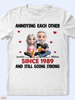 Effect Couple Annoying Each Other - Supsuppy T Shirt